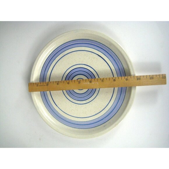 Renee Vichinsky Hand Made Ceramic Plate for Havdallah Set Signed Judaica - Picture 2 of 11
